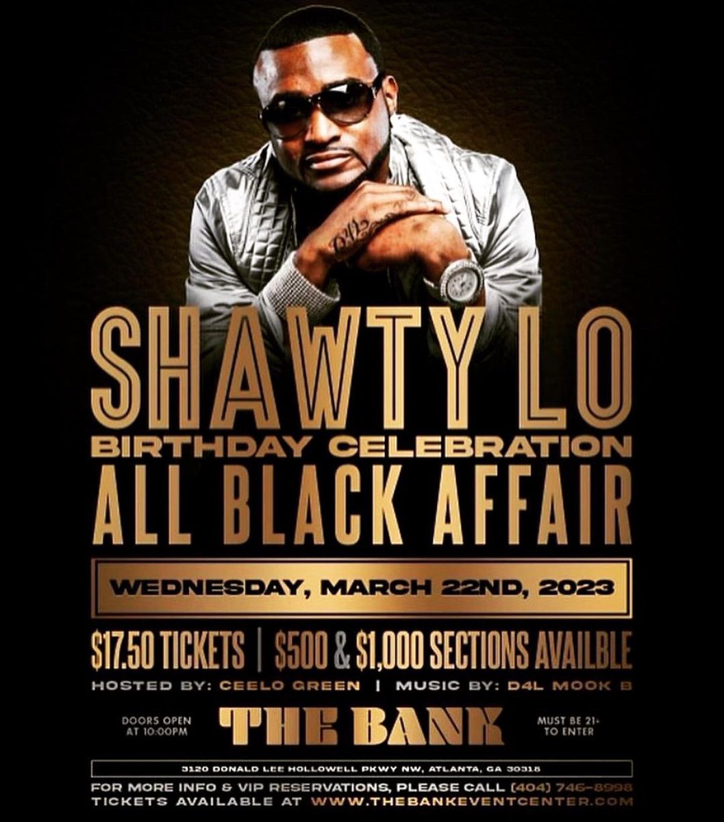 goodiemob's tweet photo. @ceelogreen #show #up 
we bout to #lo #up #thebankeventcenter
#queendown4life #shawtylo_jr https://t.co/Af9aYIOqan
