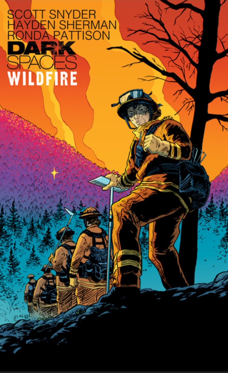 @Ssnyder1835 @Cleanlined present @IDWPublishing DARK SPACES: WILDFIRE 'Is it flicker of fortune or a deadly trap?' May 2023 #readmore #readmorecomics #wildfire #thriller #suspense #strongfemalelead fire is the new black