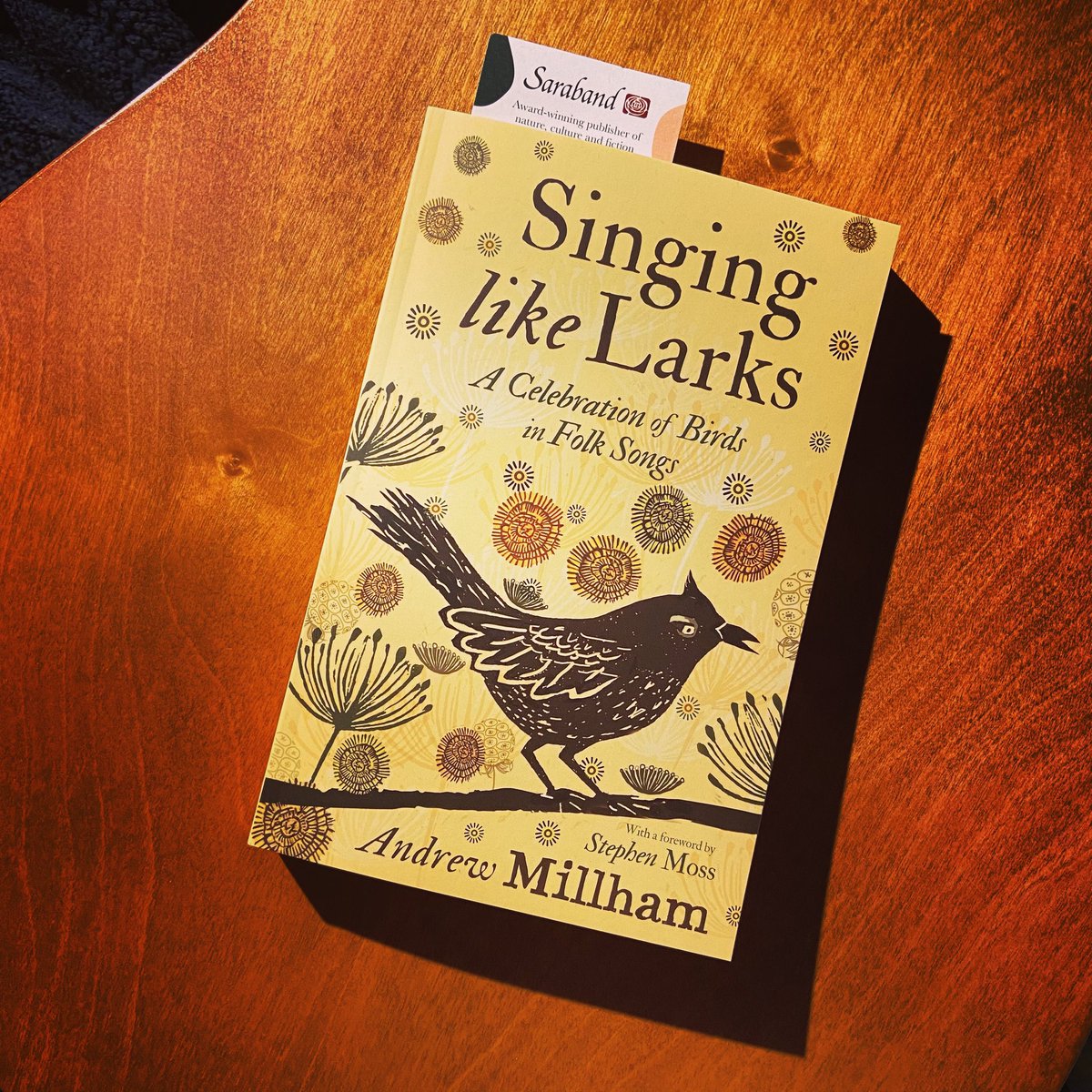 AndrewMillham's tweet image. My debut book ‘Singing Like Larks’ is out this Thursday with @SarabandBooks all about birds within traditional folk songs. After 3 years of work and research, I can’t wait until it’s out in the world!! ✨

Available to preorder now!! saraband.net/sb-title/singi… 🐦
