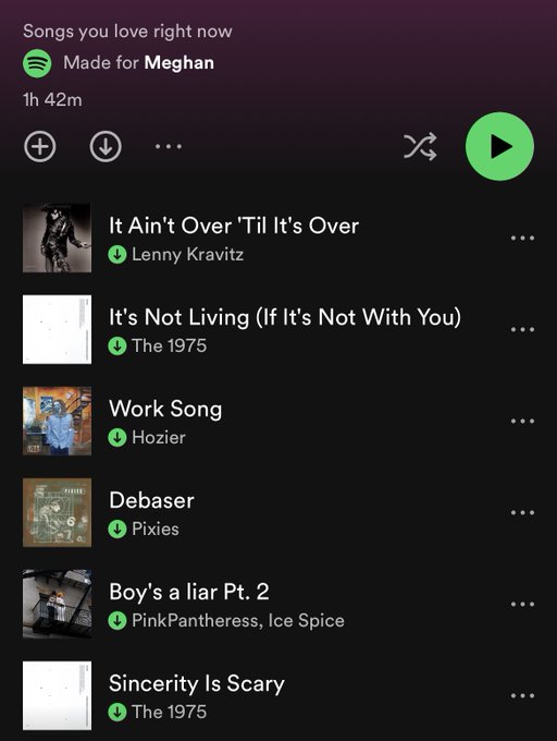 I love when my Spotify On Repeat tells a VERY specific story 🫣 https://t.co/fkB9lEy5JJ