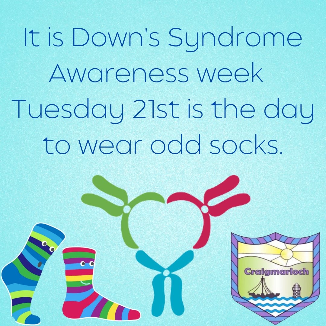 CraigmarlochINV's tweet photo. Don't forget you odd socks on Tomorow !! 🧦 https://t.co/UO3lL62Sd7