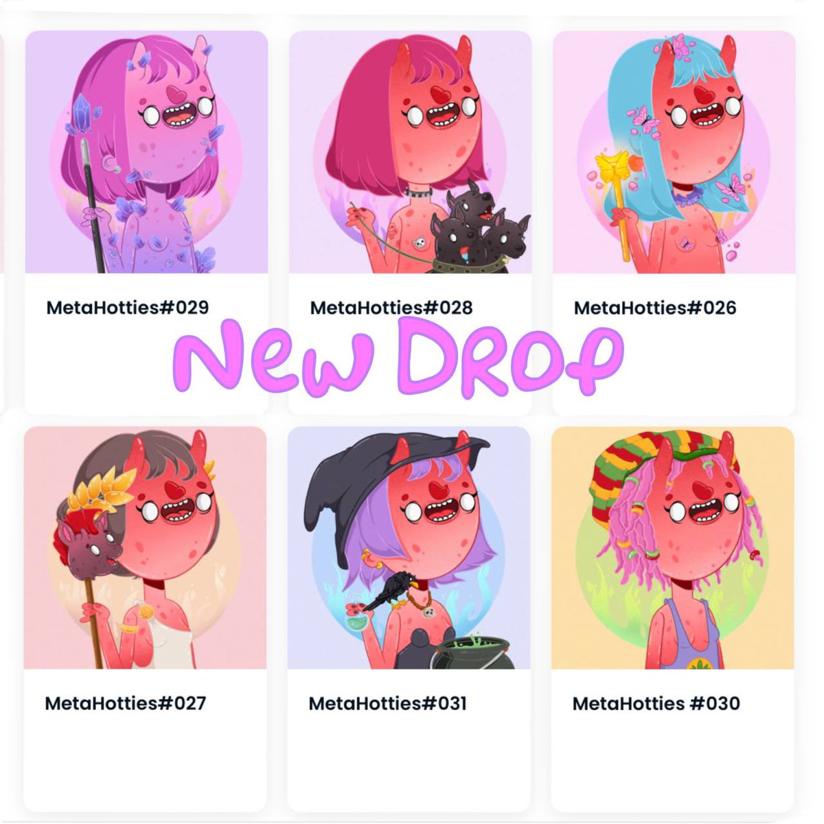 #MetaHotties is already on the open sea 🚀 Tomorrow is a sale , but in the meantime you can get ahead of everyone and make an offer 😉 bid from 0.012 ETH #PolygonNFTs 
.
#NFTCommunitys #NFTProject #NFTs 
.
Link: opensea.io/collection/met…