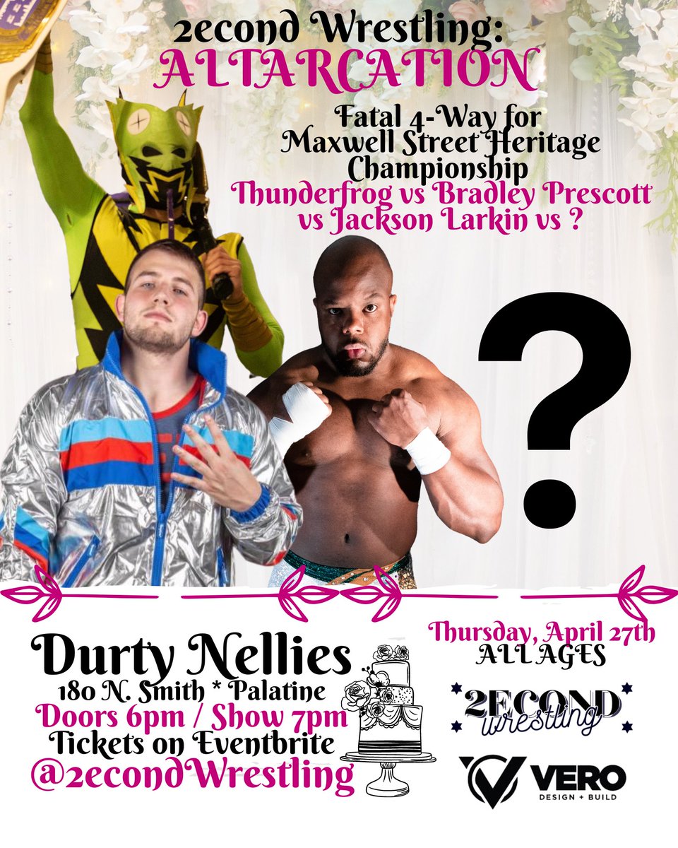 2econdWrestling's tweet image. 📣 LA 4 Mania Weekend? Vets! Rooks! Open to All. SHOOT YOUR SHOT!📣 

Mitzvah Mania Preshow: Scramble Match. Already in are 2econd mainstays @EzioOrlandi &amp;amp; @OneManDynasty_ 

Winner added to MSHC Match w/ @Thunderfrogger (c) v @Natty_light_HW v @stampede_2531