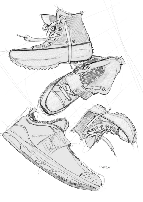 today I offer you my shoes (homework reasons) 