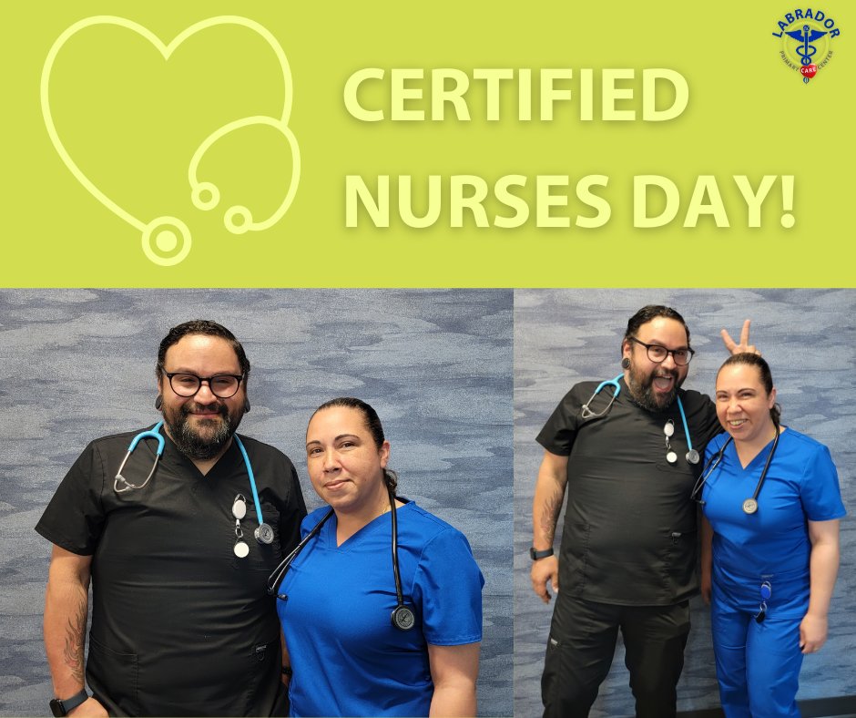drlabradormd's tweet photo. "Cute enough to stop your heart, skilled enough to restart it." ❤️ Happy #CertifiedNursesDay to all the certified nurses out there! https://t.co/6FjTdJJpHf