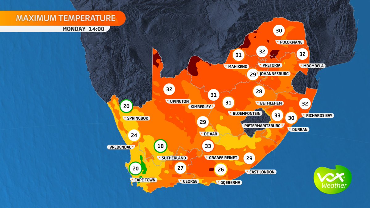 Vox Weather on Twitter "MAPS and WARNINGS for this Monday ⚠️ WARNINGS⚠