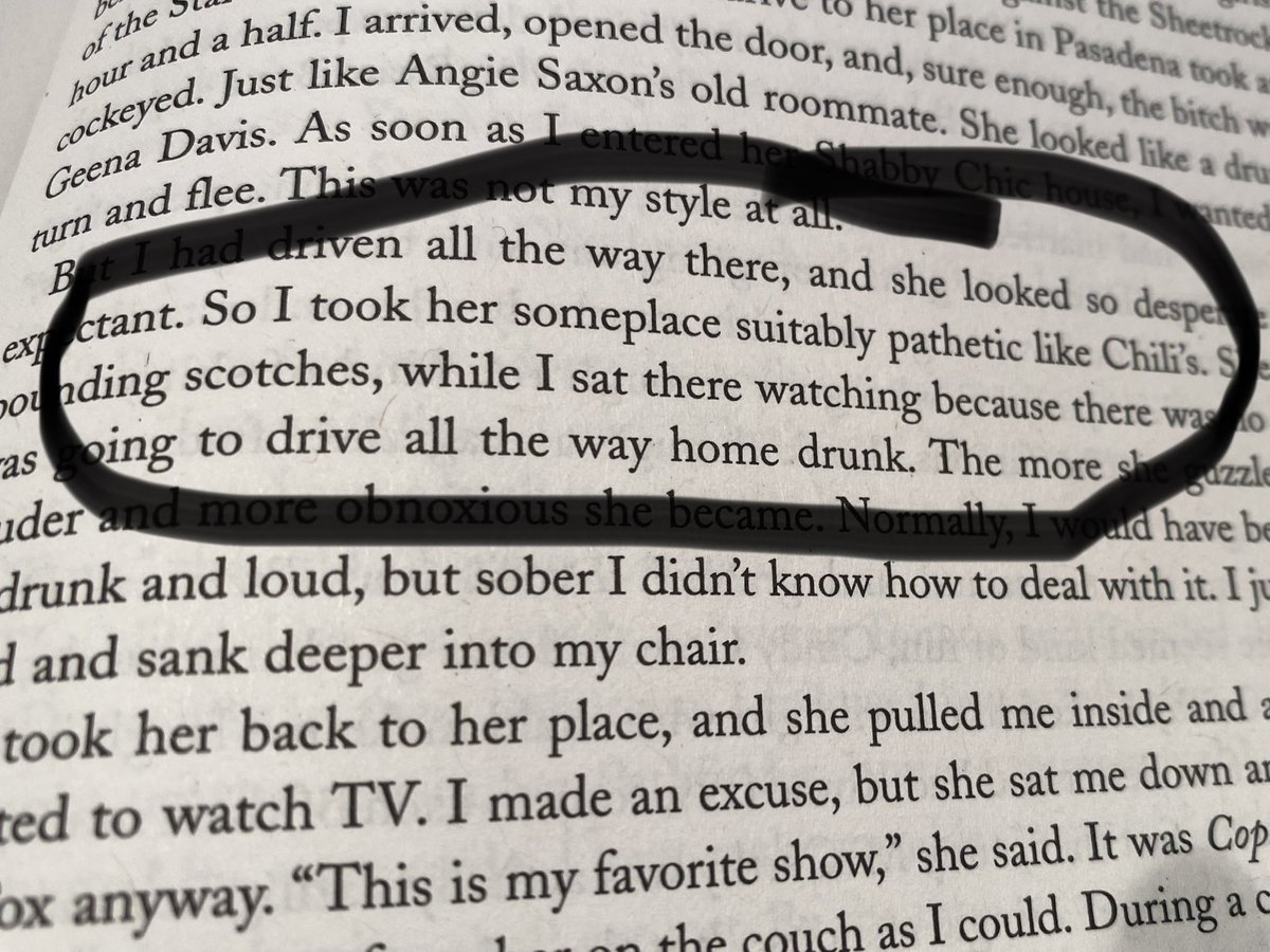 I was enjoying the book The Dirt … Wow Nikki Sixx. Just wow. #Team🌶️