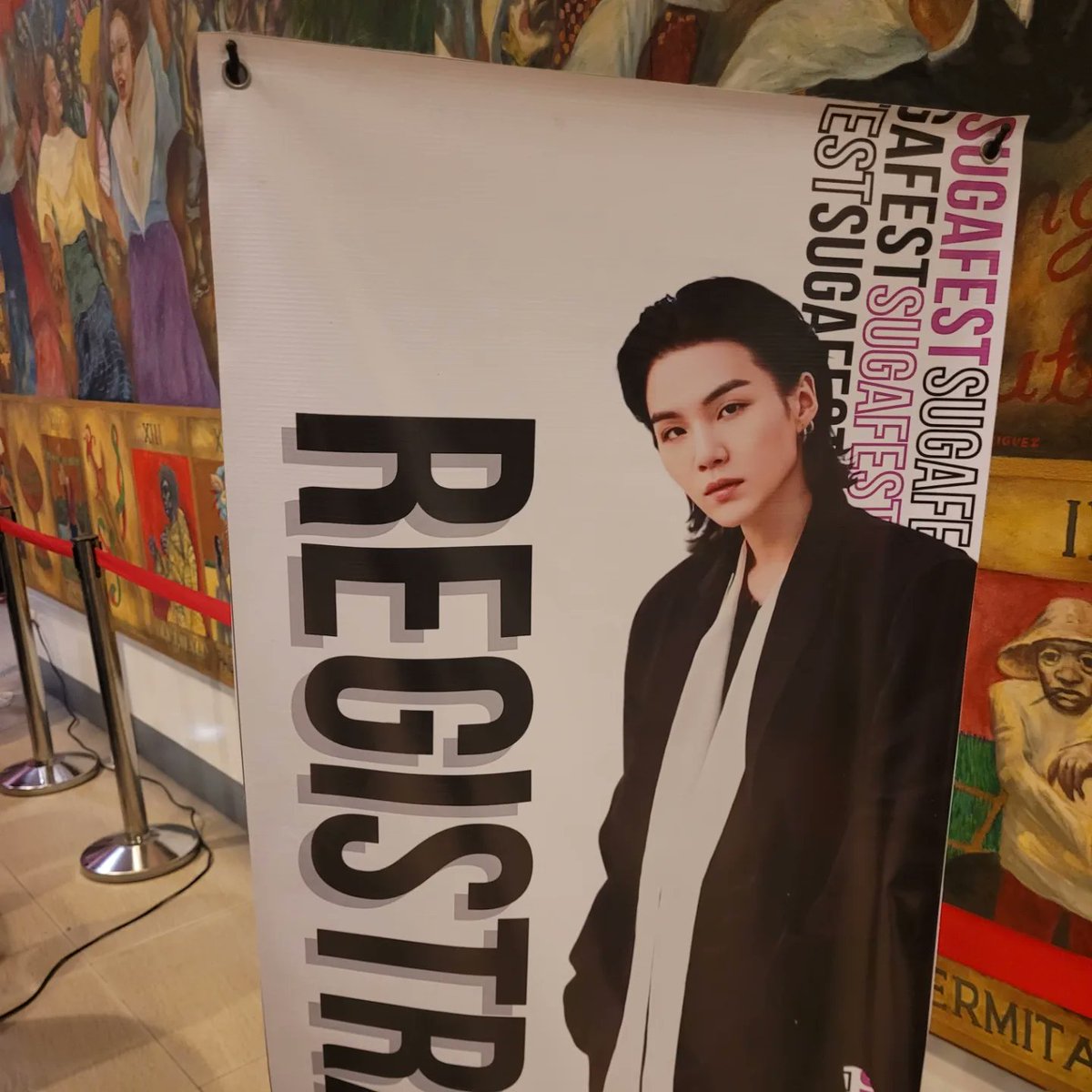 MinYunki013's tweet photo. First Love: The Music of a Genius

@BTS_twt #SUGA 
#Sugafest2023 #Sugababes #방탄소년단슈가 #MinYoogi #Yoongi @bts_bighit https://t.co/aNoejyLUkj