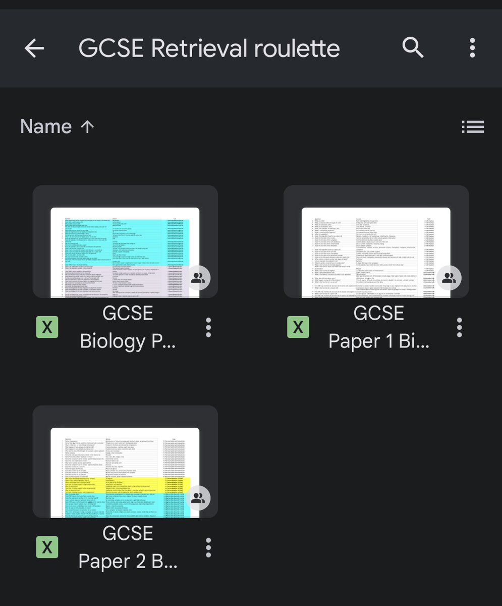 Nicolelogier22's tweet image. Have made an entire question bank for AQA GCSE Biology including required practicals and Triple only content. Spreadsheet can be found in my resource folder for you to adapt if needed. Also on carousel.Hope this will be especially useful for Year 11! @chatbiology @cogscisci