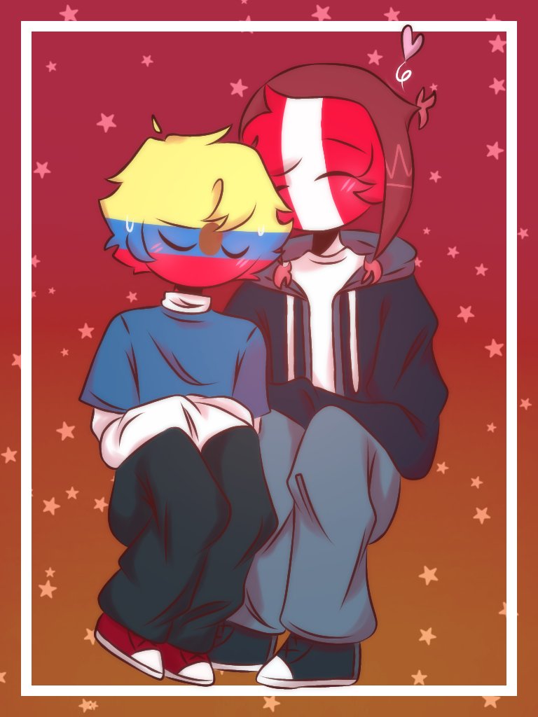 InkCendy's tweet photo. Un dibujo viejo de mi ship fav😻
#CountryHumans https://t.co/DlpQLHr6cl