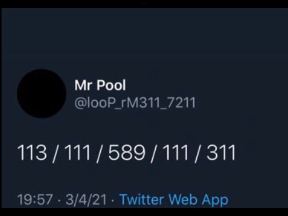 aussiecryptobo1's tweet photo. @Ashley50239771 Maybe Nothing 🤔
             113/111/589/111/311
              23/3/ 22 / 3/ 32 🪞 https://t.co/179dNXoXBf