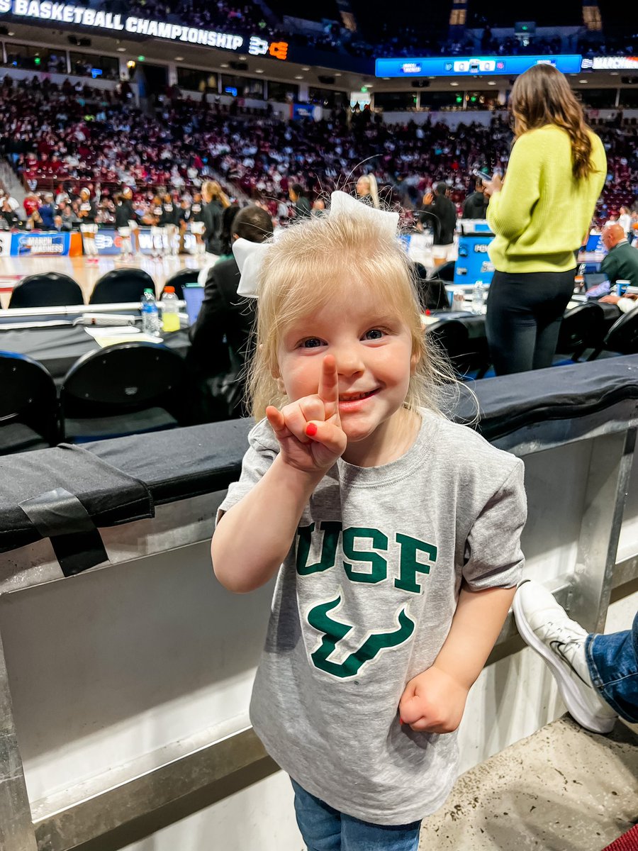 SalesforceBritt's tweet photo. We had so much fun cheering on @USFWBB today as we gave the #1 overall seed a run for their money. Congrats on a great season ladies!

Go @USFAthletics !!!  🤘🏻🤘🏻🤘🏻 https://t.co/lZh3vK80x6
