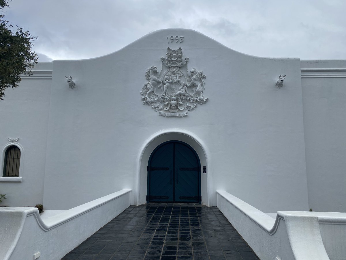 Day one of #dansepicwineroute, and the very first stop: <a href="/PlaisirEstate/">Plaisir</a>, where wine competes with mikes and mikes of flowing single track for top billing - both great passions of owner <a href="/LadyBartinney/">Rose Jordaan</a>. #DRLW