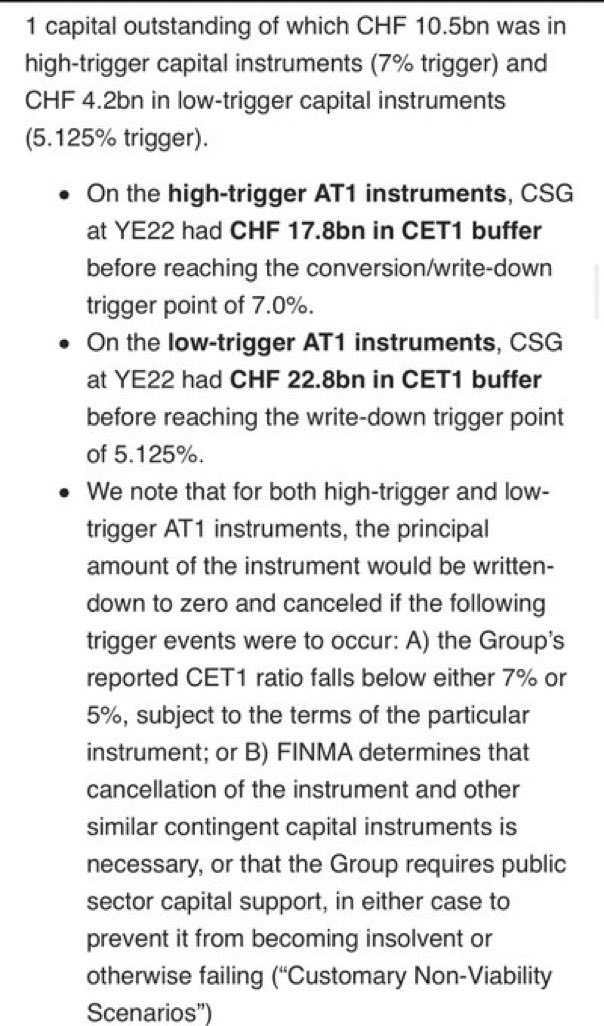 <a href="/KillinGswitCH98/">Pete Sampras</a> Guess it was in the documents? I took a punt on the AT1s against the equity but it was a quick decision and I didn’t read enough about them to put any size on, will be taking a small hit because of it.

h/t <a href="/kate10010/">K O</a>