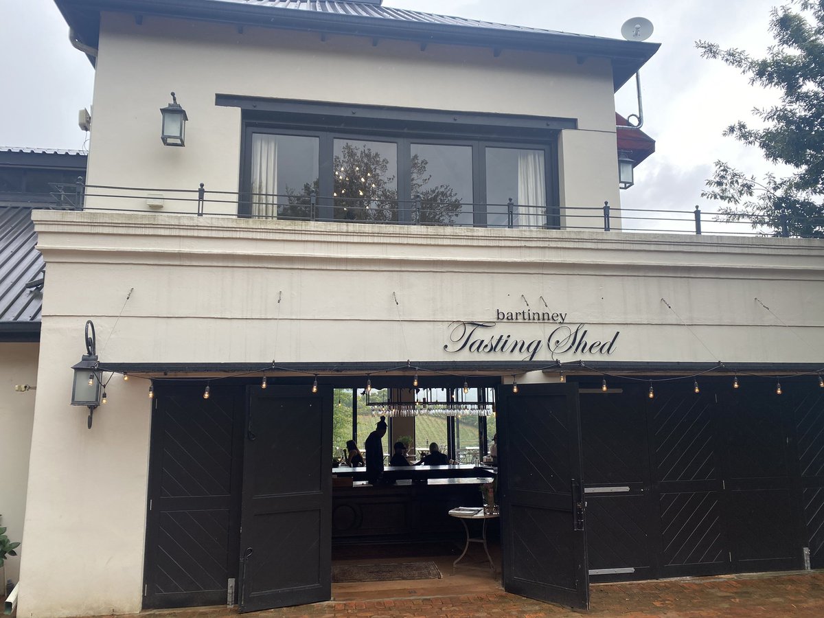 Stops three and four: <a href="/Bartinney/">Bartinney</a>, where Cian has clearly been taught to pour wine by <a href="/MichaelJordaan/">Michael Jordaan</a> (VERY generous servings), and #DelaireGraff in the rain, to see where this month’s <a href="/normangoodfello/">Norman Goodfellows</a> competition winner will be headed! #DRLW