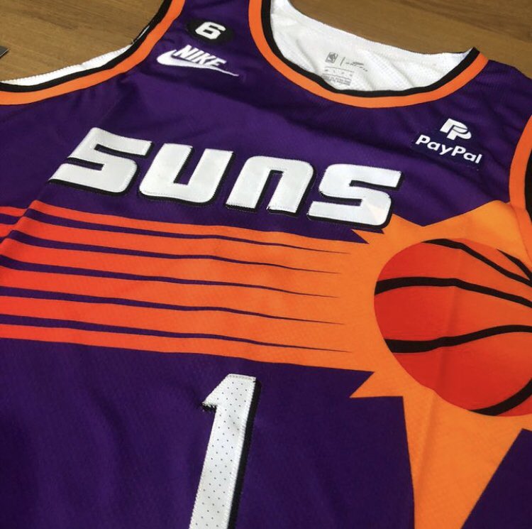 sphere_shop's tweet photo. Maillot Suns Devin Booker #NBA76 
Disponible sur votre Boutique @sphere_shop 
ℹ️High quality right time 
#maillot #nba #booker #suns https://t.co/tmCEfu3NuM