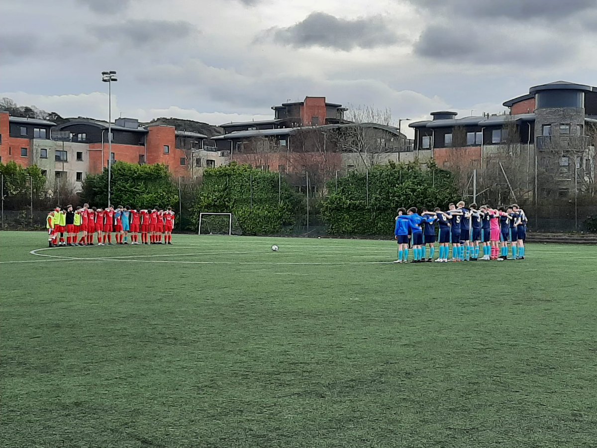 Our U16’s along with <a href="/Edinsouthfc/">Edinburgh South FC</a> Wildcats 2007 pay their respects to Andrew MacKinnon.