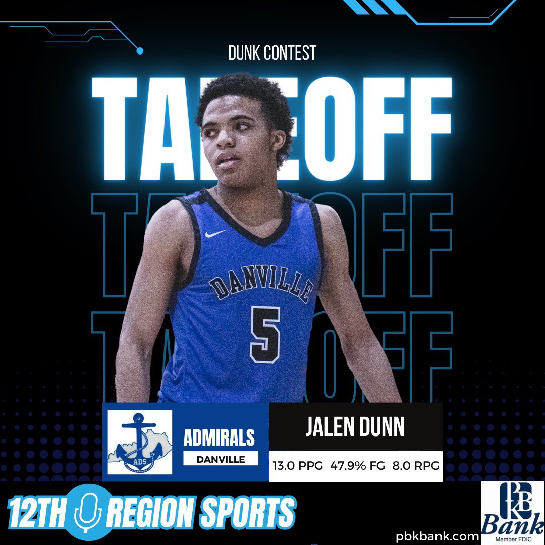 Dunk contest! <a href="/officialjdunn11/">jalen dunn</a> @DanvilleAds2122 <a href="/PBKBankKY/">PBK  Bank</a>