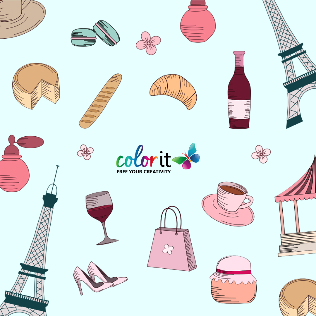 coloritcom's tweet photo. Our newest coloring book will be your passport to exploring the beauty of France from the comfort of your home! π«π·
When you hear "France" which emoji do you think of immediately? Ours is π₯! Drop yours in rhe comments!
#ColorItFrance
#freeyourcreativity https://t.co/tz6ZDX3Gry