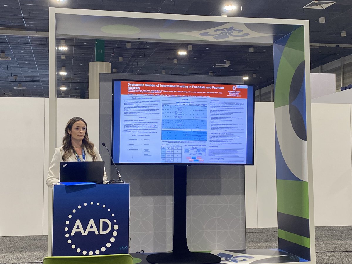 George Gondo (@ggondo_naaf) on Twitter photo Great <a href="/NPF/">National Psoriasis Foundation</a> funded research presented at #AAD2023 about intermittent fasting and psoriasis. Great <a href="/NPF/">National Psoriasis Foundation</a> funded research presented at #AAD2023 about intermittent fasting and psoriasis.