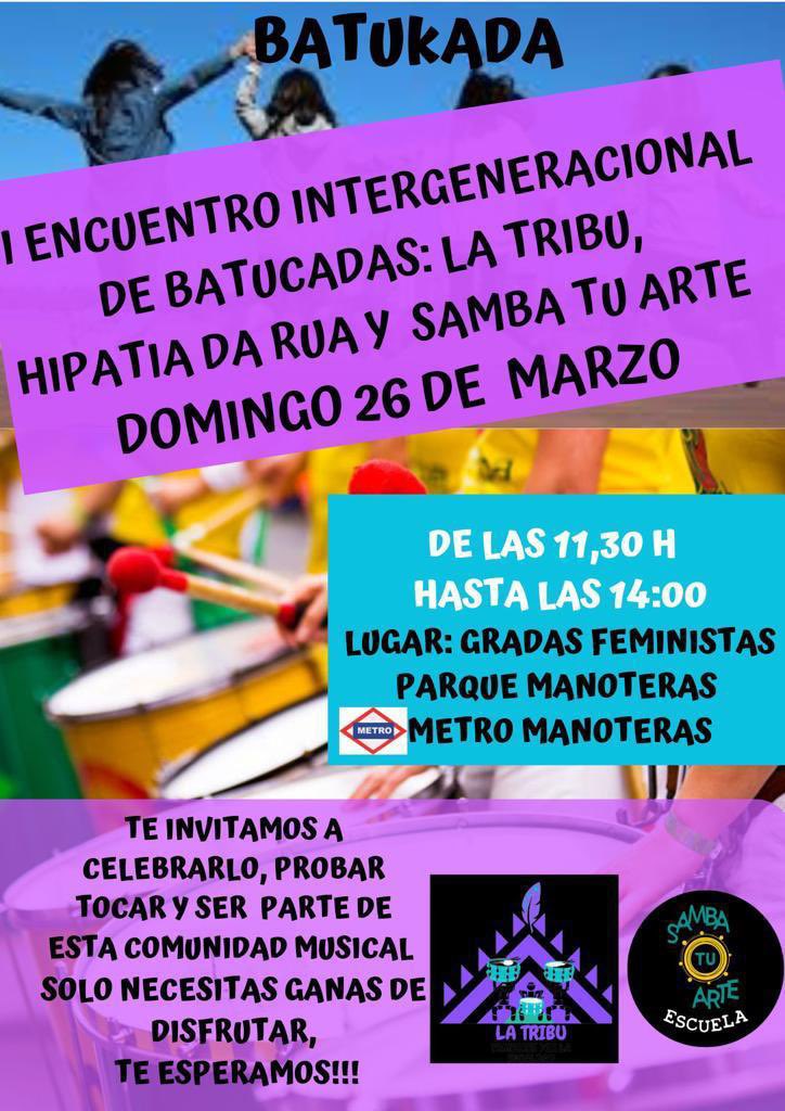 SOMOSTRIBUHTZ's tweet photo. Os esperamos!!!!! @HortalezaPV @SindiHortaleza @AVLaUnion @Gen_Hortaleza @MasHortaleza @SalvarHortaleza @JAHortaleza @soci_manoteras https://t.co/ex6PmM9hqo