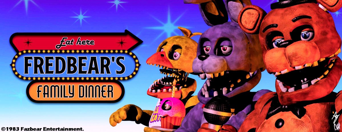 Fredbear's Family Dinner is proud to announce the brand new adquisition for our restaurant.

#3d #3dmodeling #animatronics #character #characterdesign #cinema4d #edit #post #poster #FNAF #fivenightsatfreddys #fnafthemovie #FNAFMOVIE #fnaf2