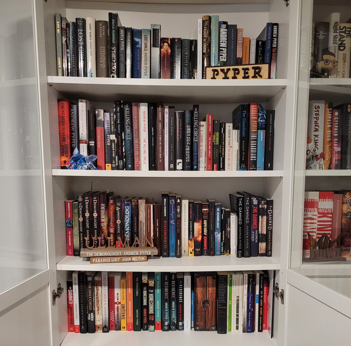 stevestred's tweet image. Feels like it&apos;s been a bit since I shared my Pyper Shelves, so figured for #sundayshelfie was a perfect time!

#andrewpyper