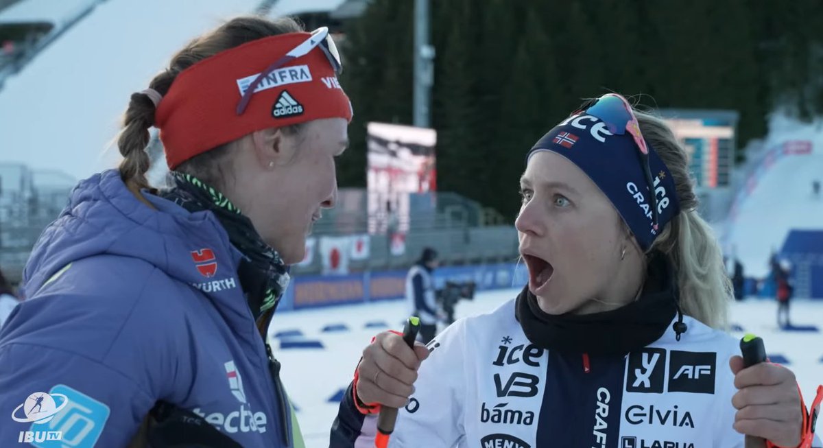 biathlonworld's tweet photo. When they tell you there's a longer behind-the-scenes video of the retirement loop and today's farewells on the Biathlonworld Youtube Channel 😮

https://t.co/qHzXWqZLxJ https://t.co/bes2xY0HHn