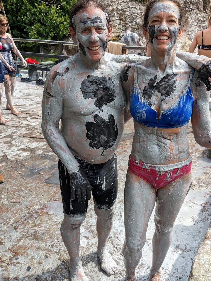 ken_taub's tweet photo. FOR THOSE OF YOU who like #RollinginTheMud on #Twitter, might I suggest instead a warm #volcanic mud bath, say, on the island of #SaintLucia. Your choice: #BlowYourTop arguing with fools here... Or, #GetDirty (and exfoliate) with a #SignificantOther. https://t.co/hXzkkZ6DMO