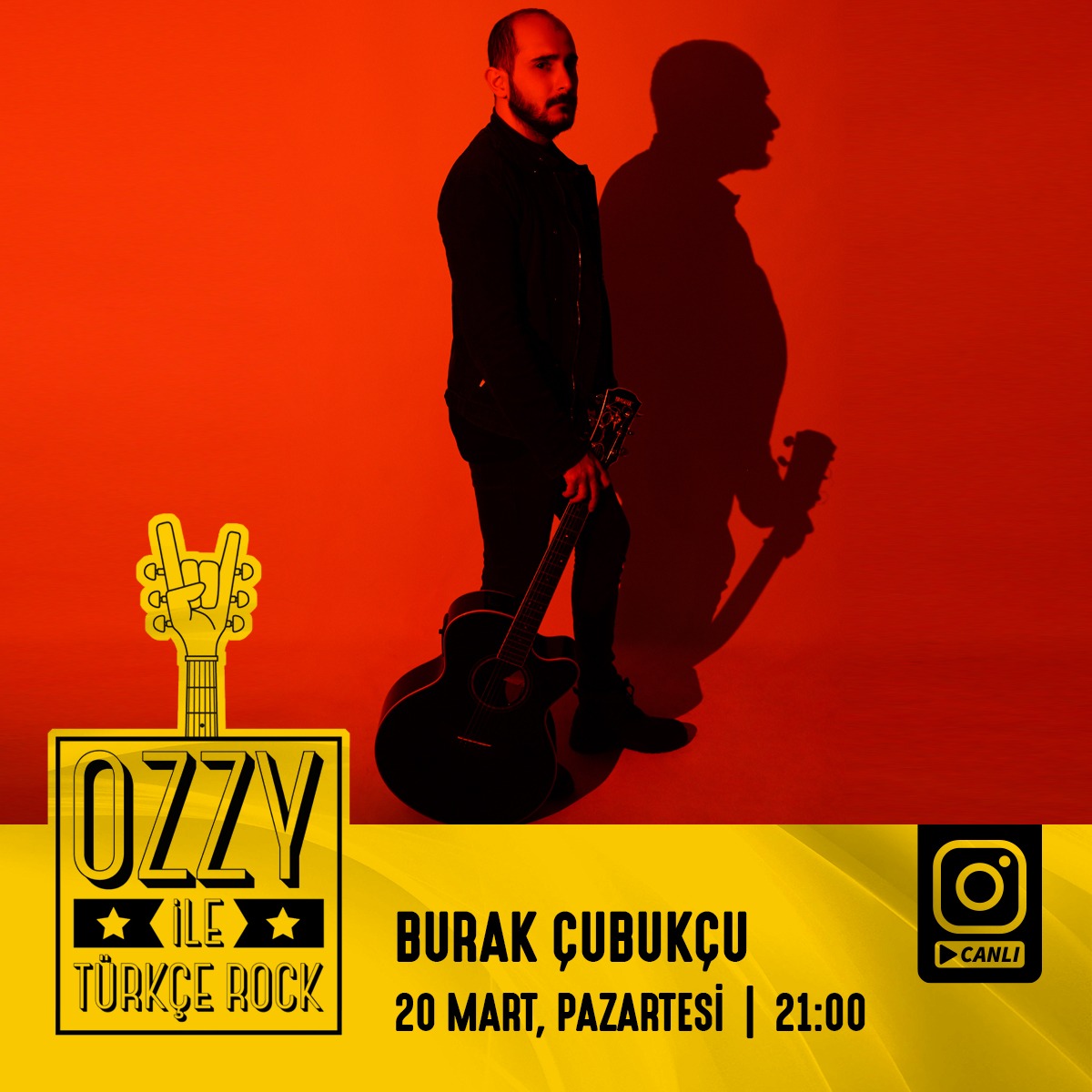 İnstagram da olacağız bekleriz.
 @ozzyiletrrock 
instagram.com/burakcubukcuof…
#türkçerock #canliyayin #İstanbul