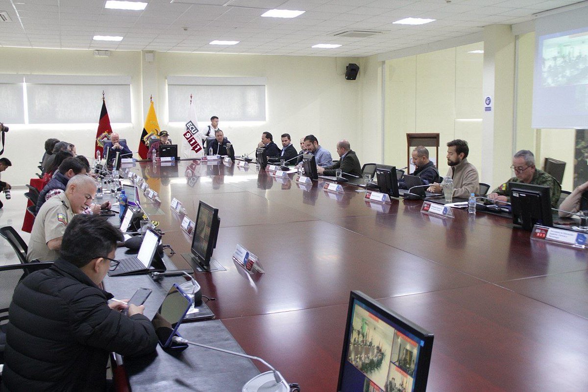 Ministerio de Gobierno Ecuador tweet media