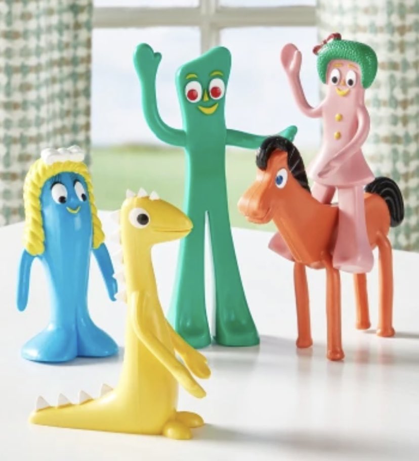 Gumby and His Friends Are Hoping You’re Having a Great Day!

#Gumby #ClassicCartoons #Classics #OldSchool #1980s