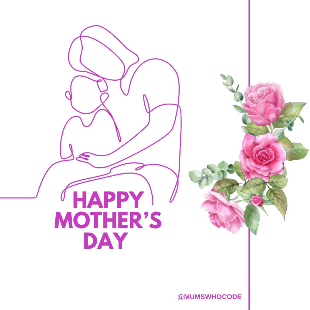 mumswhocode's tweet photo. "Thereโs no way to be a perfect mother and a million ways to be a good one." โJill Churchill
Happy Motherโs Day to all the amazing mums and mums-in-waiting in our community.
Many more beautiful moments ahead for you ๐
#mumsintech #mumswhocode #techmums #womenintech https://t.co/JoLHnyL5Oj