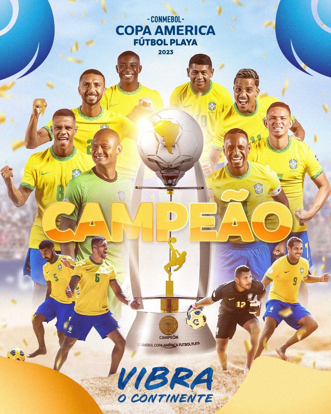 CONMEBOL Copa América™️ on X: ⏱️ início de jogo!  Grupo 🅰️  @BrBeachSoccer e @LaTri se enfrentam pela #CAPlaya 2023 🏖️ Brasil y  Ecuador se enfrentan 🏖️ 🇧🇷 🆚 🇪🇨 #VibraOContinente #VibraElContinente   / X