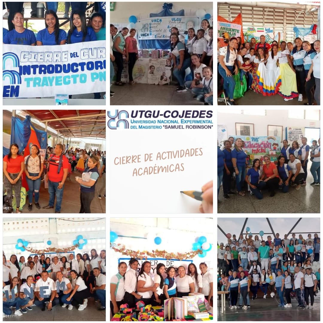 #Entérate📣|| La #UTGUCojedes en sus 9 municipios cerraron con éxito las actividades académicas dando cumplimiento al calendario. ¡Formando Educadores! #ManoDuraContraLosCorruptos @NicolasMaduro @_LaAvanzadora @TibisayLucena8 @MPPEUVEN @MPPEDUCACION