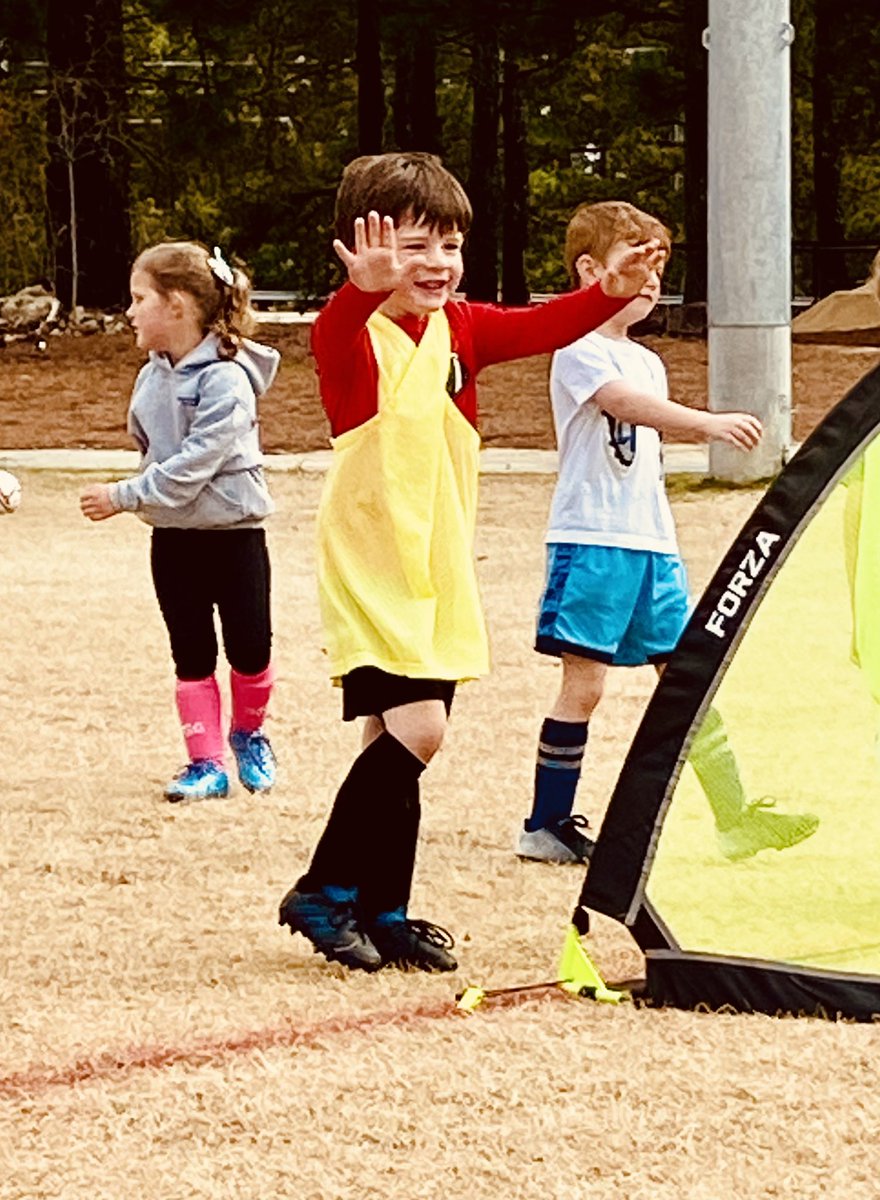 Molly_Capps's tweet photo. Proud momma moments this weekend- little Jack scored a ton of goals, Cooper’s cheer team won, and my oldest somehow orchestrated a massive dance party while waiting to find out if her team won😆 #winning #happyfaces #dowhatyoulove #CappsFamily https://t.co/W95srDJHAx