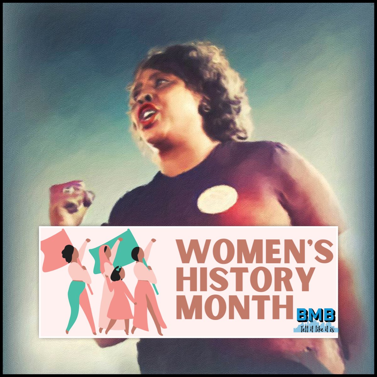 BMB Empower Network Celebrates Women History Month: Fannie Lou Hamer! She was the vice-chair of the Freedom Democratic Party!! Much Luv ❤️ & Respect ✊🏾 to this Queen!
#WomensHistoryMonth #FannieLouHamer #Luv #respect #Civilrights  #Queen