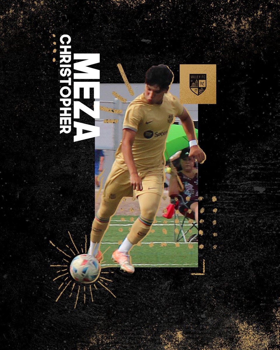 Christopher Meza; Played for Barca Academy AZ, Valley United, &amp; Central HS. While at Central Christopher was crowned offensive player of the year 3 times!