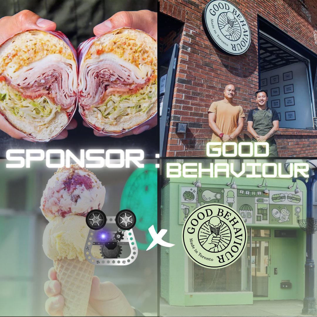 Devolotics19498's tweet photo. A big THANK YOU to Good Behaviour for joining our TEAM🥳!
.
Your support has been invaluable in helping us make our way to the FTC World Championship!
Don't forget to visit their stores at 342 Westmoreland Ave N. and 1324A Gerrard St E. https://t.co/a4ObgOD8mY