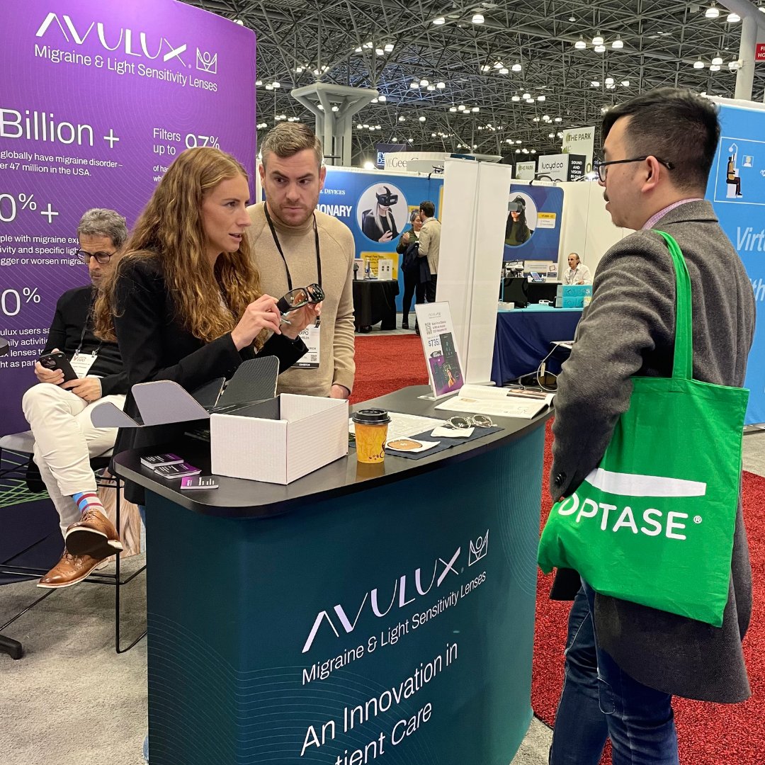 Avulux Migraine Eyewear tweet media