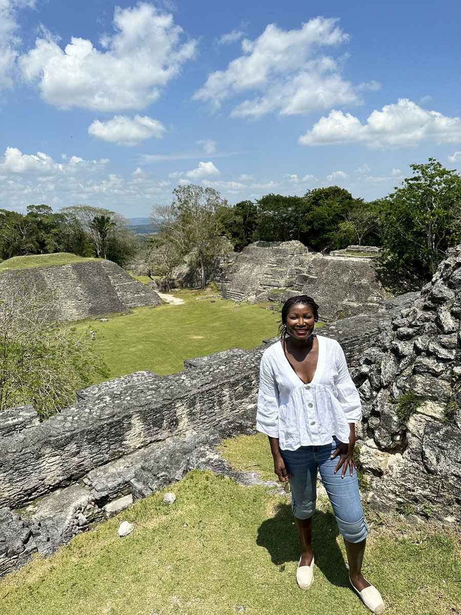 pamproverbs's tweet photo. On assignment with @CaricomDevFund and @DFCBelize Got the opportunity to explore the Mayan Ruins. Can tick this off my bucket list. Highly recommend! https://t.co/fwxDhK3sac