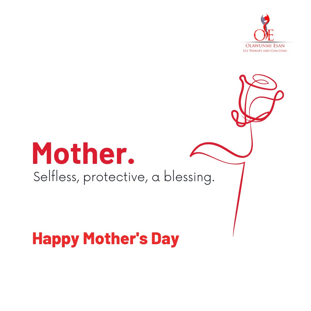 olawunmiesan's tweet photo. Happy Mothers Day to all moms in the world! ❤️❤️❤️
Your sacrifice, compassion, and care deserve to be celebrated and honored every day!
#happymothersday #youdeservethebest #olawunmiesansextherapy #amazingmums https://t.co/qYfQbNCUz8