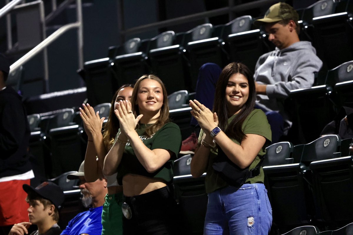 StetsonHatters's tweet image. Nights at the MAC are back and we couldn’t be happier! 🟢🤠

#packthemac