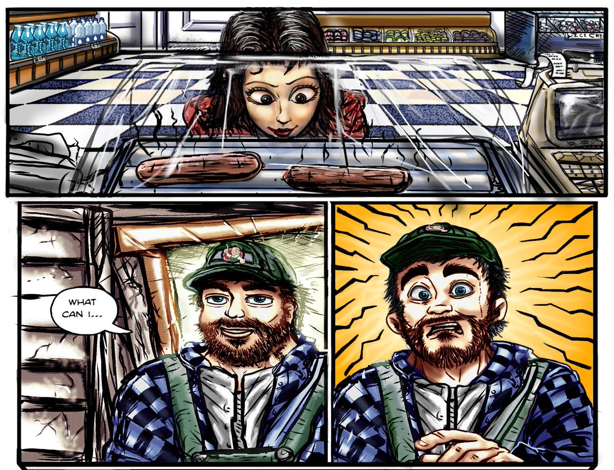 Hmm looking good so far page 2 of "Pendant for trouble"!