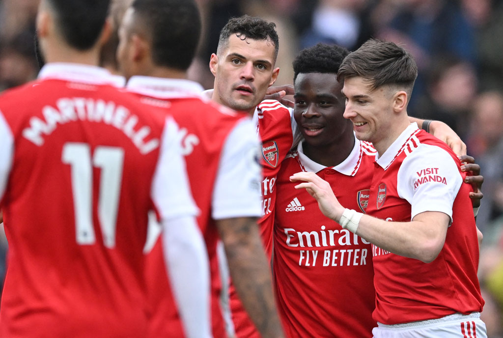 DailyMonitor's tweet photo. A very simple question: Is Arsenal getting there? 

#MonitorQuery #MonitorSports 
📸AFP https://t.co/rn4x7UXALr