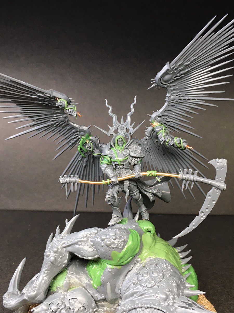 retherok's tweet photo. An older conversion I did for a death-hunting stormcast host… more pics available of the rest if anyone wants to see them? #stormcast #warmongers #ageofsigmar #WarhammerCommunity #warhammer https://t.co/8LgAzdGjF4