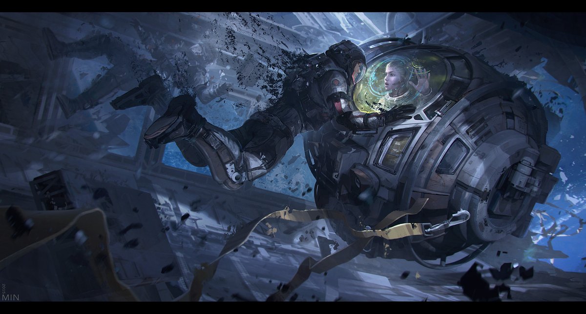 「The Art of Min GuenGallery and Details :」|IAMAGのイラスト