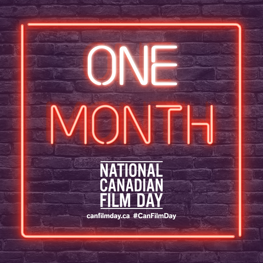CanFilmDay's tweet photo. We're ONE MONTH away from #CanFilmDay's 10th anniversary on April 19, 2023! 
You don't want to miss our huge All You Can Watch Buffet of Canadian films. We'll be featuring a sweet spread of ten spotlight categories, each filled with ten finger-licking good films. 🍁🍿🥞 https://t.co/EFYQ9yJtCc