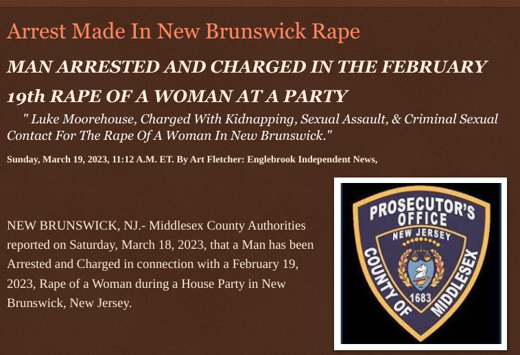 ArtFletcher9's tweet photo. Sunday, March 19, 2023
#Arrest #NewBrunswicknj #Rape
#MAN #ARRESTED &amp; #CHARGED FEBRUARY 19th RAPE OF #WOMAN #PARTY #Kidnapping #SexualAssault, &amp; #Criminal #SexualContact #middlesexcountynj #breakingnews @wireless_step @ECOAlphaTango @thepatersonian #crime @DeltaTYGER @Iza_2021 https://t.co/K72kfcISzB