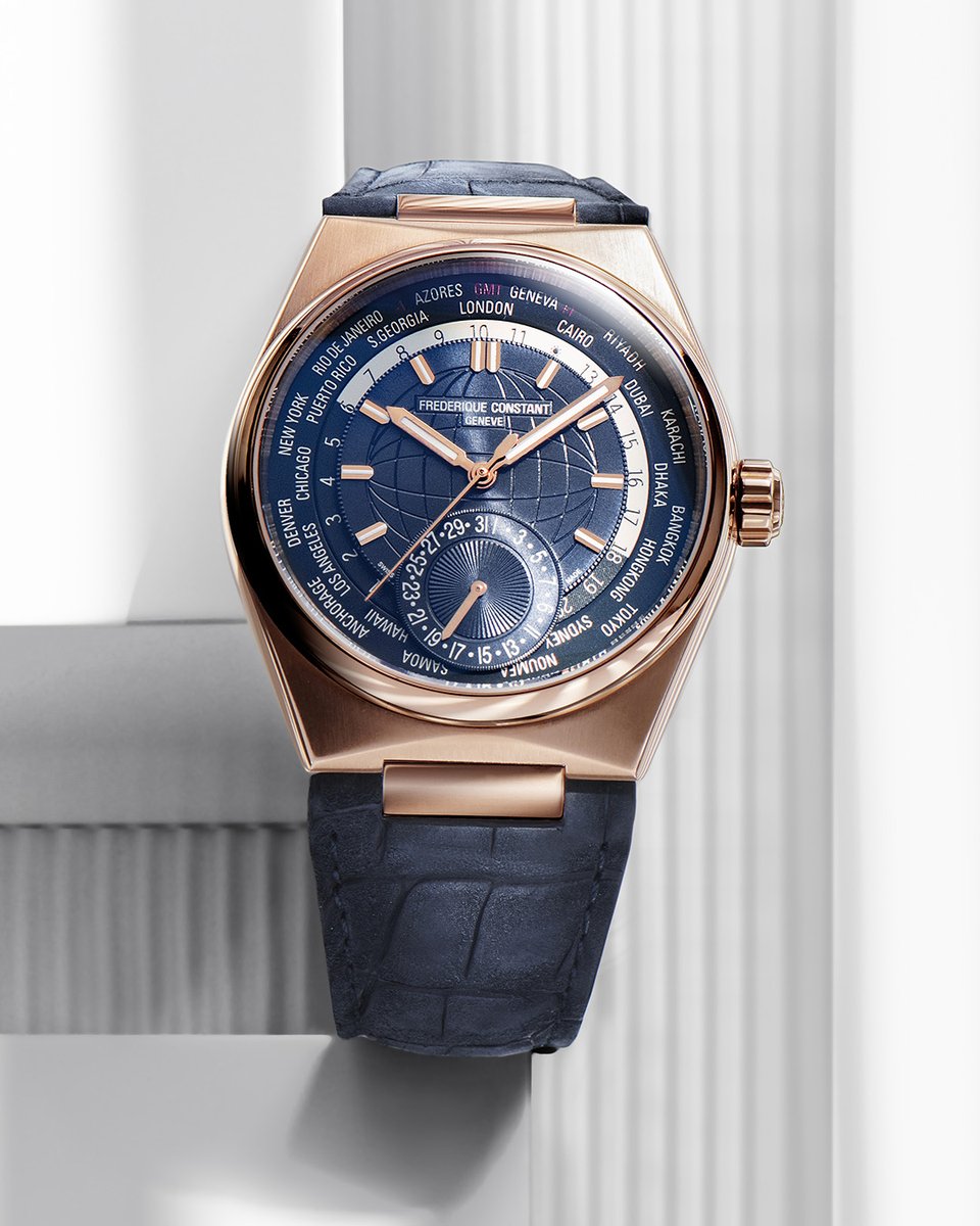 FrederiqueConst's tweet image. Discover the Highlife Worldtimer Manufacture in 18-carat rose gold. This limited edition celebrates Frederique Constant’s thirty-fifth anniversary. 

bit.ly/Highlife-World…

#LiveYourPassion #ManufactureCollection #Worldtimer #SwissWatch
